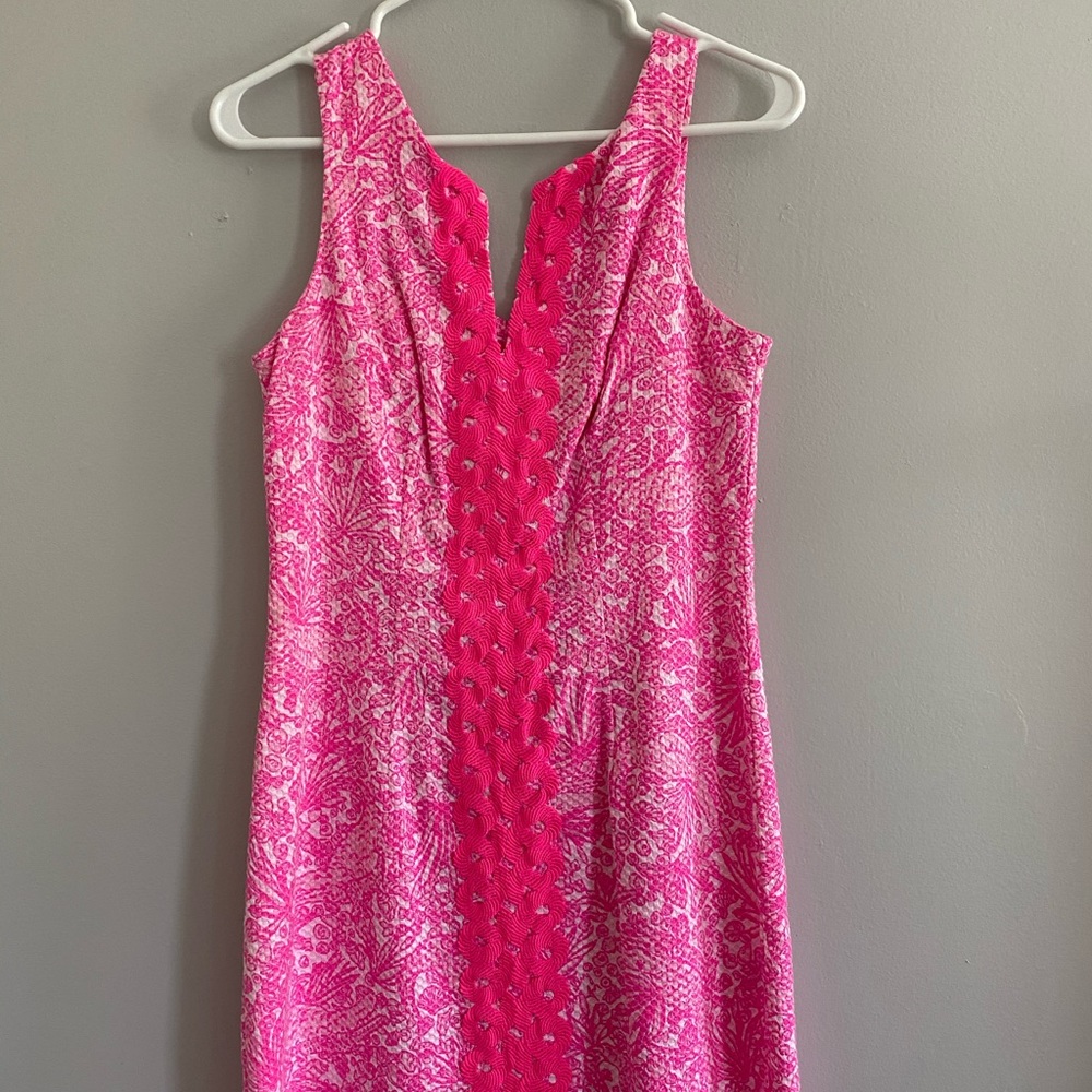 Hot Pink Lilly Pulitzer Shift Dress